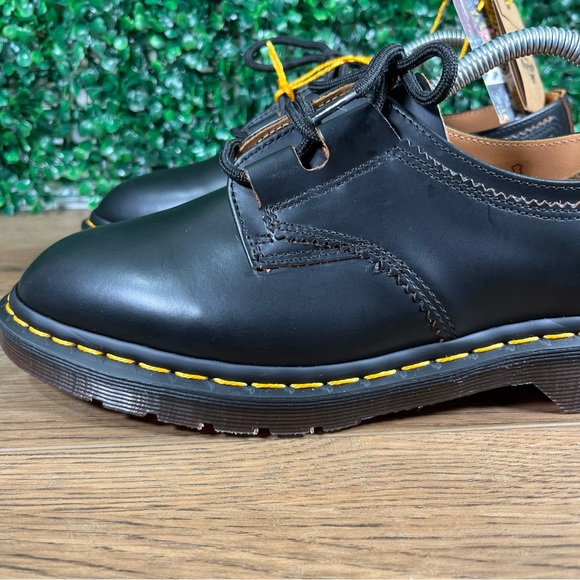 Dr. Martens 1461 Ghillie Black Smooth Leather Boots Mens Size 7 Ladies 8 NWT main image 5